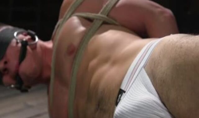 trampy bondman fake penis With man gravy blast