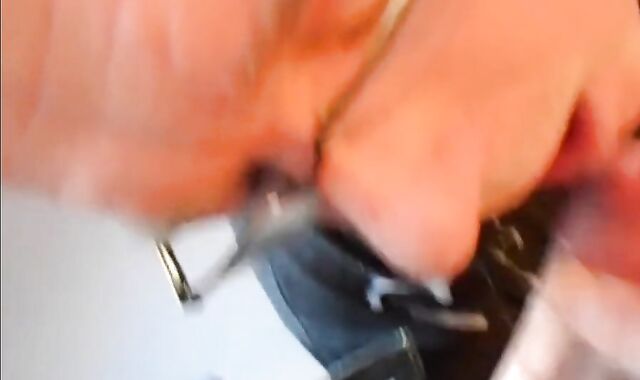 Older Man Sucking Young Cock and Jerking Off