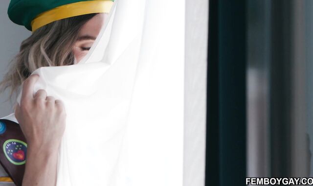 Femboy Preparedness Scout Cristiano fucked!