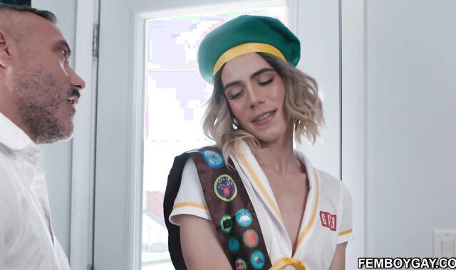 Femboy Preparedness Scout Cristiano fucked!