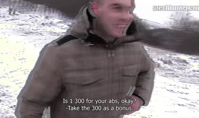 Czech Hunter:voyeur Sledding down the slopes of passion