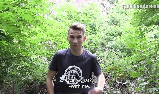 Czech Hunter:voyeur First-ever Encounter with a Wounded Heart