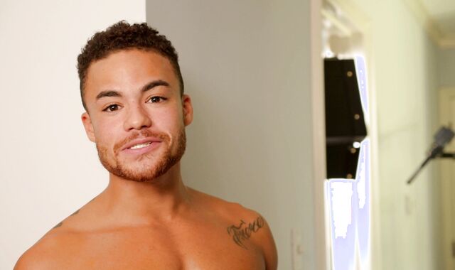 Next Door Wet:voyeur Without a condom Joy with Beaux and Dante