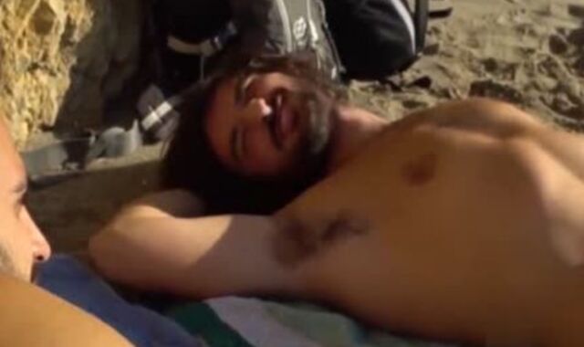 big spears milking At The Beach With juice explosion.spycam non-pro Outdoor