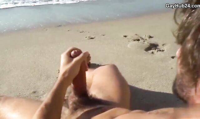 big spears milking At The Beach With juice explosion.spycam non-pro Outdoor
