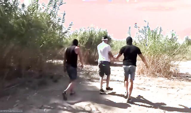 lad Used domination & submission outdoors