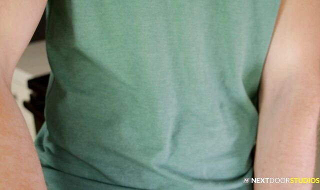 NextDoorOriginals:spycam Dacotah Crimson pulverized by large manmeat Donte Immense