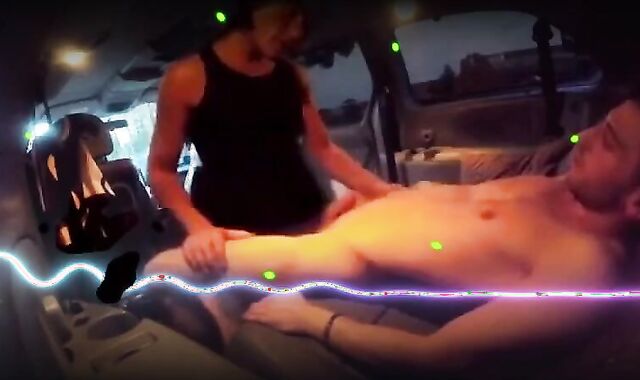 unexperienced teenie acquires His Bussy Beaten In By enormous ramrod In The Camper