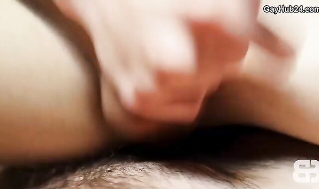 GayHub24.com voyeur-voyeur twunk Zayne Bright acquires His cooter Packed With ball butter