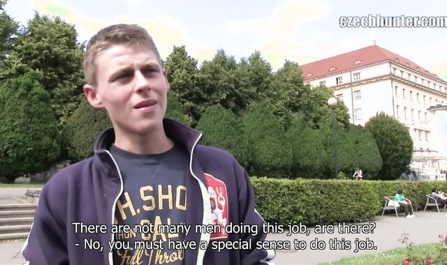 Czech Hunter:spycam Florist's Cock-squeezing Underpants