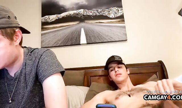 twunk Showcasing His shaggy donk On The webcam