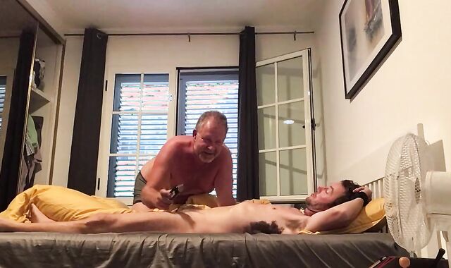 Parent Binds Me Up And Trims My Assets,spycam Then he bonks His teenage.