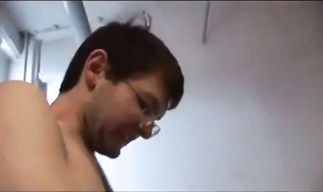 Rough Face Fucking: Nerdy Twink and Blond Jock