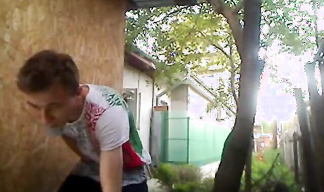 Twink's Outdoor Dance and Masturbation