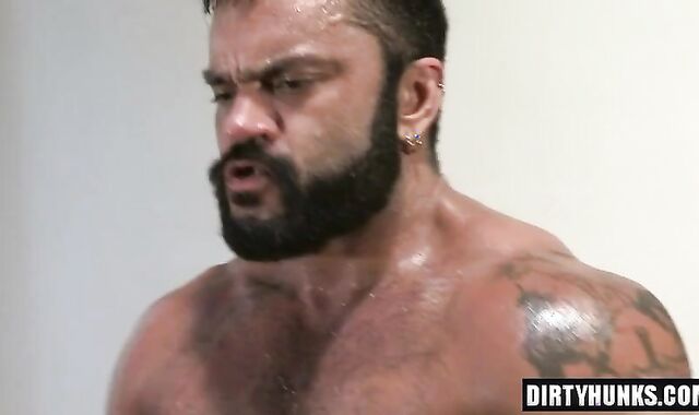 Muscle homosexual arse And bootie cum shot.voyeur enthralling fag Romp