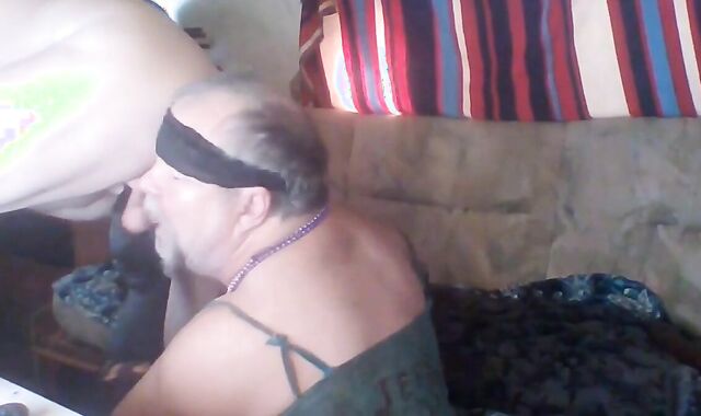 Sissy Crossdresser Blows Bear from Craigslist on Cam 2