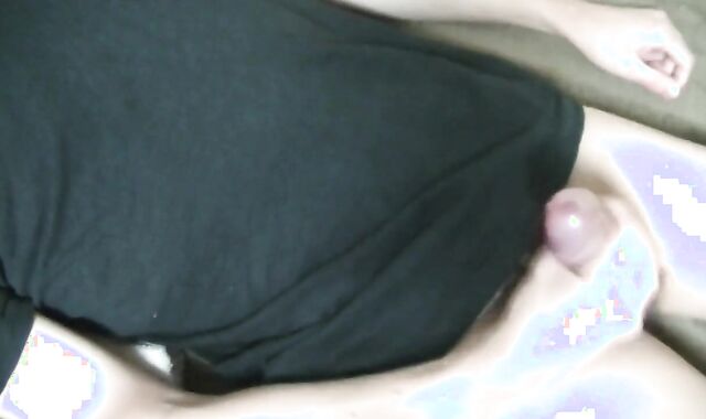 Black Amateur Twinks Handjob and Masturbation Session 2