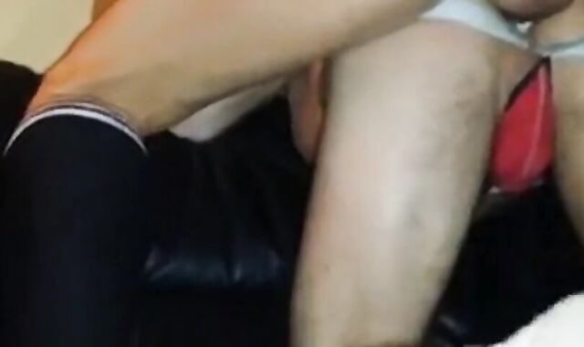 Muscular Hunk Barebacks Older Man