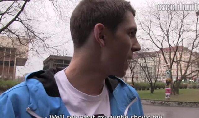 Czech Hunter:spycam Pruning Dreads for the Timid One