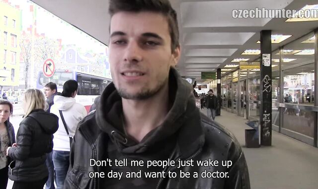 Czech Hunter:spycam Pruning Dreads for the Timid One