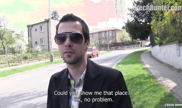 Czech Hunter:voyeur Underneath a Doused Tree with 2 Sweeties