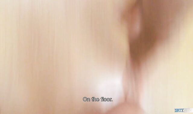 Grubby Scout:spycam Filthy euro first-timer rear end plow in office