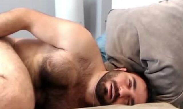 lewd Cub dude Draining And Orgasming In webcamera