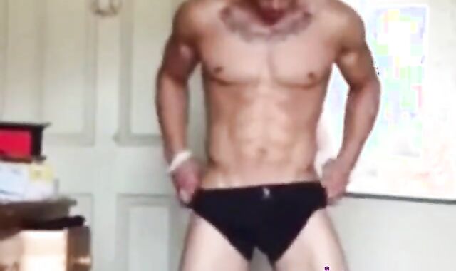 Muscle Jock Boy Needs Daddy to Fuck Him Hard