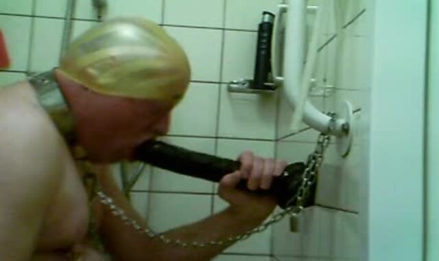 villein pees On fake penis And Deep throats fake penis Entirely