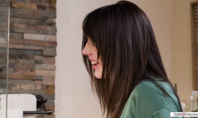 I always love to fuck my busty tgirl gf