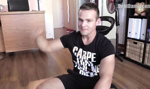 Debt Dandy:voyeur Biker's Sensation and a Cash Distress