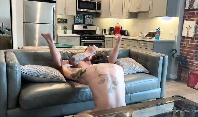 OF spycam-voyeur Ty Roderick voyeur&spycam Isaac X spycam-spycam stud sofa bang