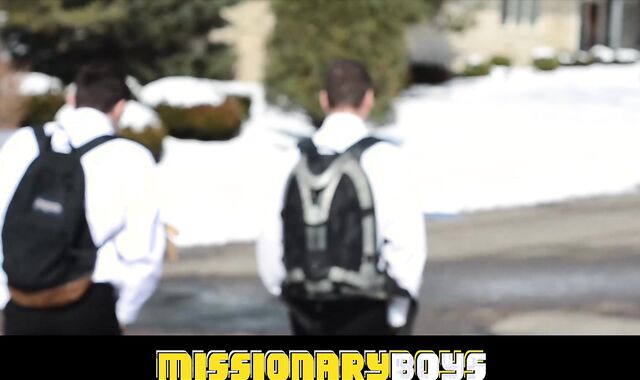 Missionary Fellows:spycam Bulky Priests Examine Covert Zeal