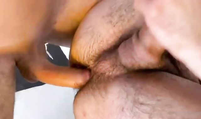 Hairy man Does Father For sheer pleasure