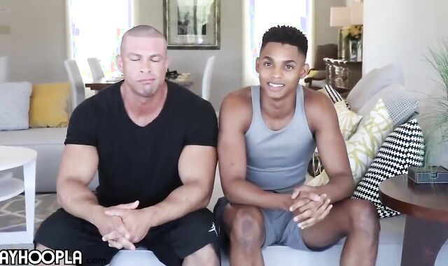 Track Starlet Ian Made Sean Costin Run spycam'em Cheeks On His BIG BLACK COCK!