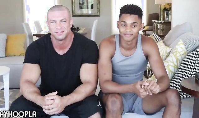 Track Starlet Ian Made Sean Costin Run spycam'em Cheeks On His BIG BLACK COCK!