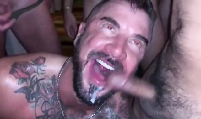 jizz Guzzling Event.spycam lovable fag Orgy