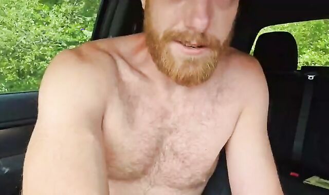 str8 jiggly Ginger CarJerk sheer pleasure N jism