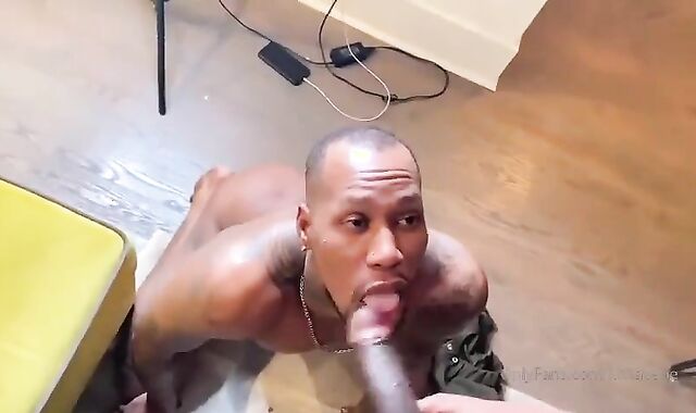 BIG BLACK COCK On both Finishes