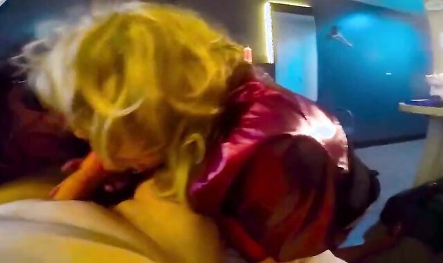 Big Daddies and Crossdressers Blowjob Party