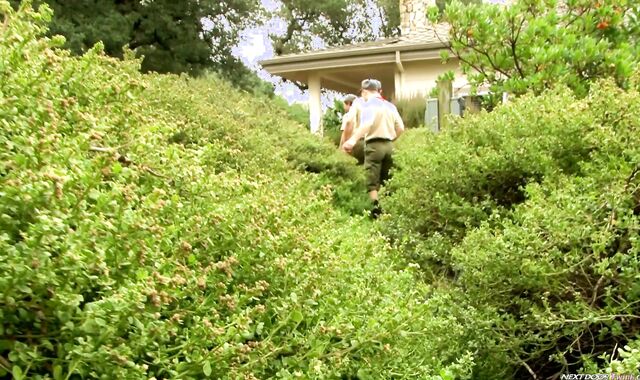 Next Door Lad:voyeur Railing High on the Scout Trail