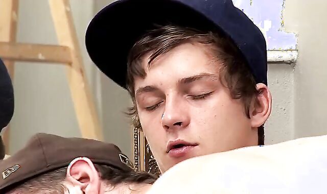 assjob With baby batter explosion On Face