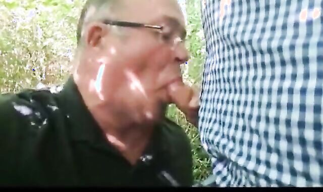 Sucking Stranger Cock Outdoors