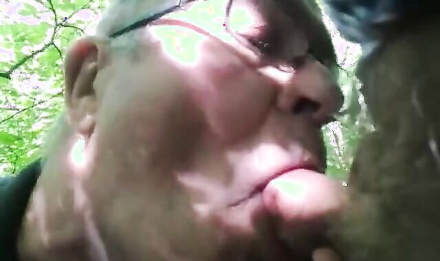 Sucking Stranger Cock Outdoors