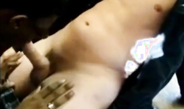 Black and White Amateur Twinks in Interracial Action 2