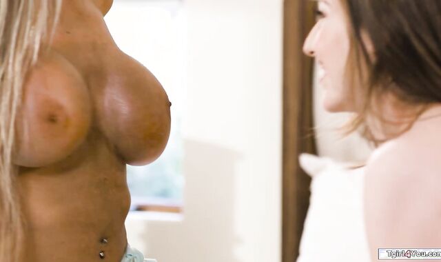 Im pegging my bfs busty trans stepsister