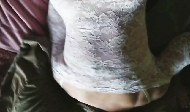 Bareback Amateur Crossdresser Takes BBC