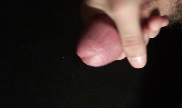 Close-up HD view of my throbbing cock with a creamy finish.