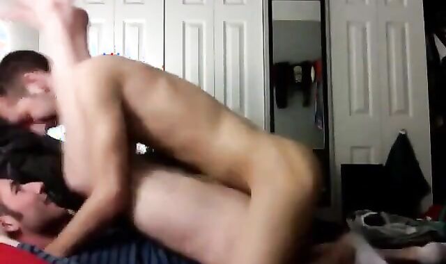 Amateur Young Stud Takes a Creamy Load