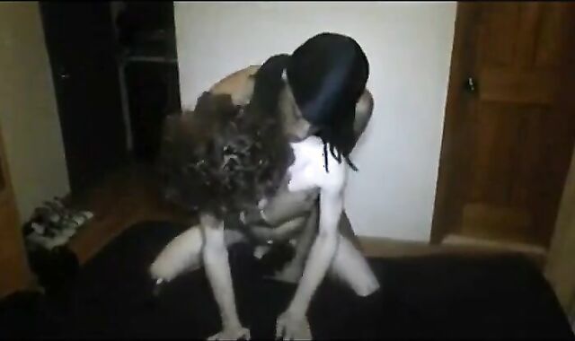 Submissive White Guy Takes on a Big Black Cock